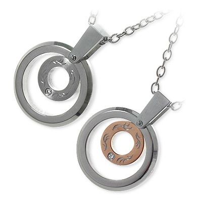 Drops ドロップス ステンレス ペアネックレス 大人 キュービック ホワイト 人気 ブランド プレゼント ペアネックレス ブランド 大人 カップル 彼女 彼...