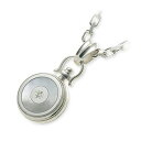 ダイヤモンド ネックレス AQUA FORTIS アクアフォルティス シルバー ホワイト 彼氏 メンズ プレゼント