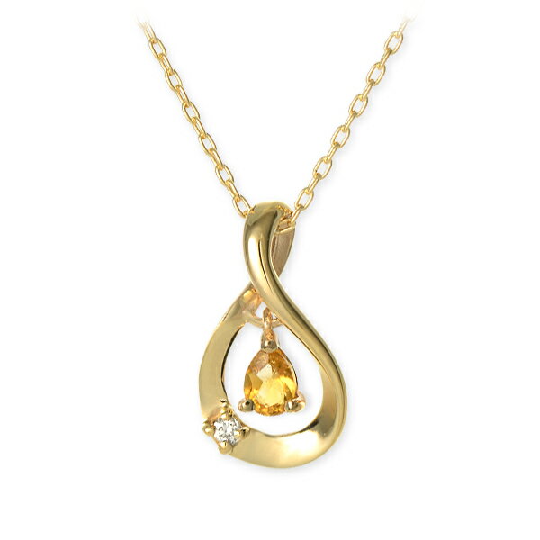 WISP ゴールド ネックレス ダイヤモンド 誕生石 選べる 彼女 レディース 女性 誕生日 記念日 ギフトラッピング ウィスプ 送料無料 プレゼント