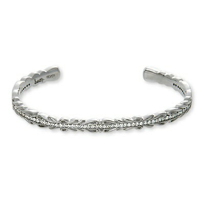K-SMITH ケイスミス シルバー バングル キュービック ホワイト 彼女 レディース プレゼント