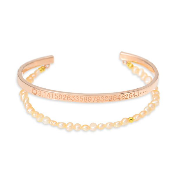 KENBLOOD ケンブラッド シルバー バングル 6月誕生石 選べる パール・真珠 ピンク 彼女 レディース プレゼント