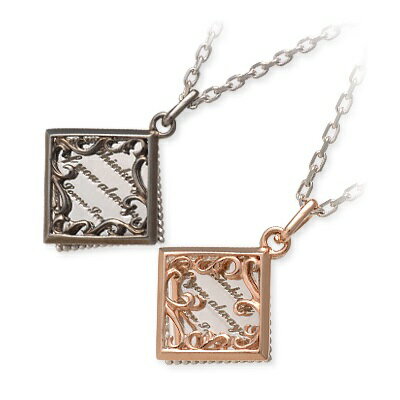 LOVERS SCENE ラバーズシーン ペアネックレス 大人 グレー 人気 ブランド プレゼント ペアネックレス ブランド 大人 カップル 彼女 彼氏 誕生日 記念日 ギフト