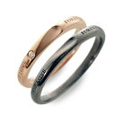 ペアリング ブランド LOVERS SCENE ラバーズシーン ブラック 人気 ブランド プレゼント ペアリング カップル 2個セット