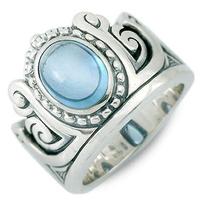 エムズコレクション 指輪 メンズ M's collection エムズコレクション シルバー リング 指輪 トパーズ ブルー 彼氏 メンズ プレゼント