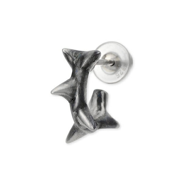 ピアス 片耳用 PUERTA DEL SOL プエルタデルソル シルバー ホワイト 彼氏 メンズ プレゼント