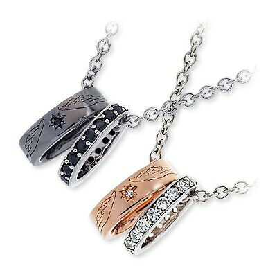 K-SMITH ケイスミス シルバー ペアネックレス 大人 ブラック 人気 ブランド プレゼント ペアネックレス ブランド 大人 カップル 彼女 彼氏 誕生日 ...