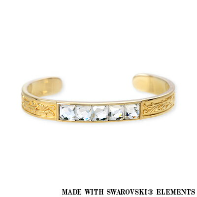 SAINTS Design セインツ シルバー バングル イエロー レディース 彼女 人気 ブランド プレゼント