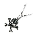 SAINTS Design セインツ シルバー ネックレス キュービック ブラック プレゼント