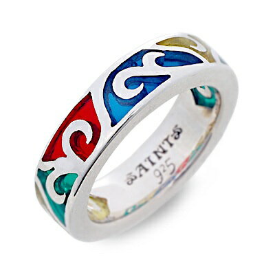 SAINTS Design セインツ シルバー リング 指輪 ホワイト 人気 ブランド プレゼント