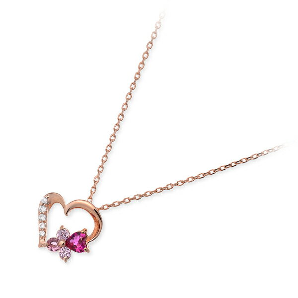 MU-RA ムーラ シルバー ネックレス シンプル ピンク 彼女 レディース ハート 人気 ブランド プレゼント