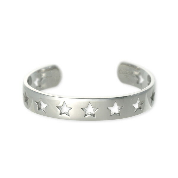 送料無料 SAINTS シルバー バングル 彼女 レディース 女性 誕生日 記念日 ギフトラッピング セインツ プレゼント