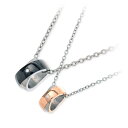 ダイヤモンド ネックレス シンプル fe-fe×phiten ピンクゴールド ペア 彼女 彼氏 レディース メンズ カップル ペア 誕生日 記念日 ギフトラッピ...