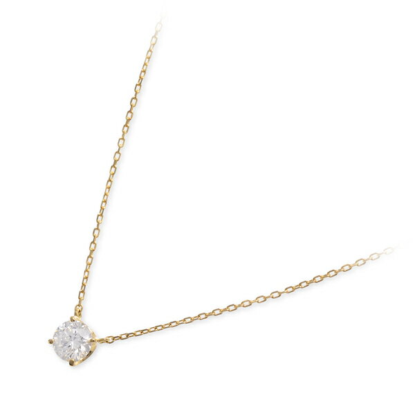 送料無料 WISP ゴールド ネックレス シンプル ダイヤモンド 彼女 レディース 女性 誕生日 記念日 ギフトラッピング ウィスプ プレゼント