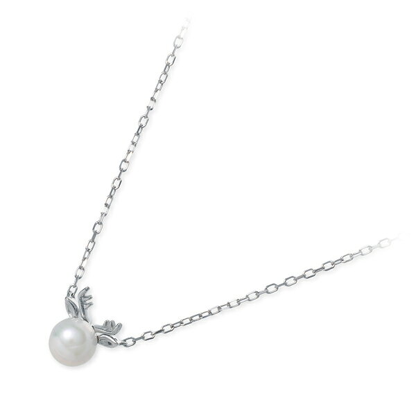 Pearl - 送料無料 me. ホワイトゴールド ネックレス シンプル 彼女 レディース 女性 誕生日 記念日 ギフトラッピング ミー プレゼント