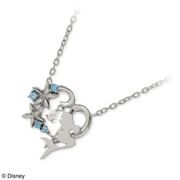 Silver - Disney Disney シルバー ネックレス ハート 彼女 レディース 女性 誕生日 記念日 ギフトラッピング ディズニー Disneyzone 送料無料 プレゼント