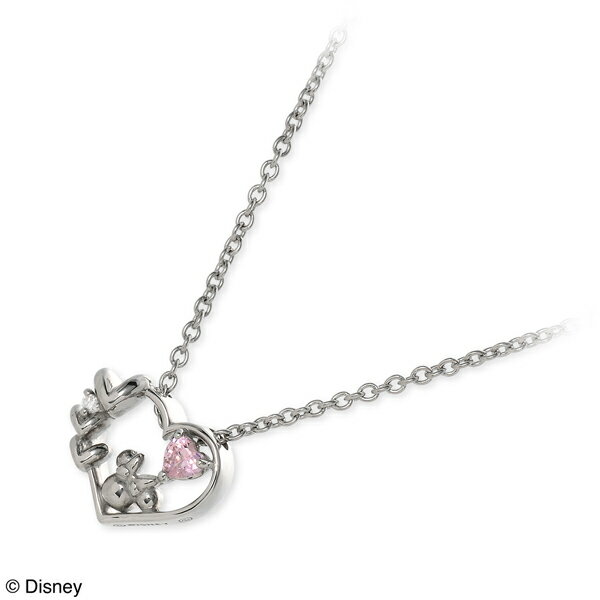 Rakuten - Disney Disney シルバー ネックレス ハート 彼女 レディース 女性 誕生日 記念日 ギフトラッピング ディズニー Disneyzone プレゼント