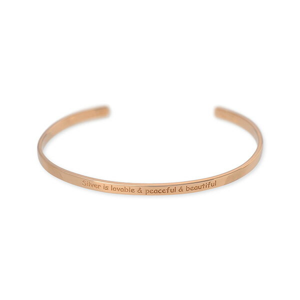 SAINTS シルバー バングル 彼女 レディース 女性 誕生日 記念日 ギフトラッピング セインツ プレゼント