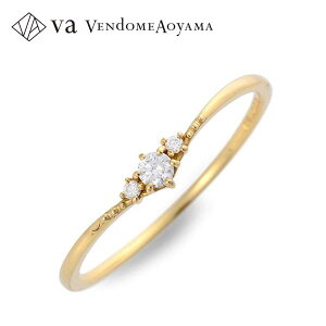 【VA ヴァンドーム青山】 送料無料 VA Vendome Aoyama K18 ゴールド リング 指輪 婚約指輪 結婚指輪 エンゲージリング ダイヤモンド 彼女 レディース 女性 誕生日プレゼント 記念日 ギフトラッピング クリスマスプレゼント 女性