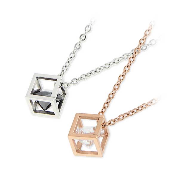 ザニポロタルツィーニ ステンレスペアネックレス Zanipolo Terzini ペア カップル お揃い 誕生日 プレゼント