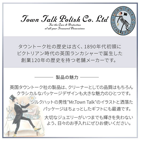 ウエットシートクリーナー(金・白金用) TOWN TALK レディース 彼女 女性 誕生日 プ...