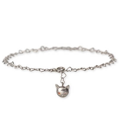 シルバーアンクレット Blue Cat レディース 彼女 女性 誕生日 プレゼント