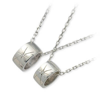 シルバーペアネックレス Blue Cat ペア カップル お揃い 誕生日 プレゼント ペアネックレス ブランド 大人 カップル 彼女 彼氏 誕生日 記念日 ギフ...