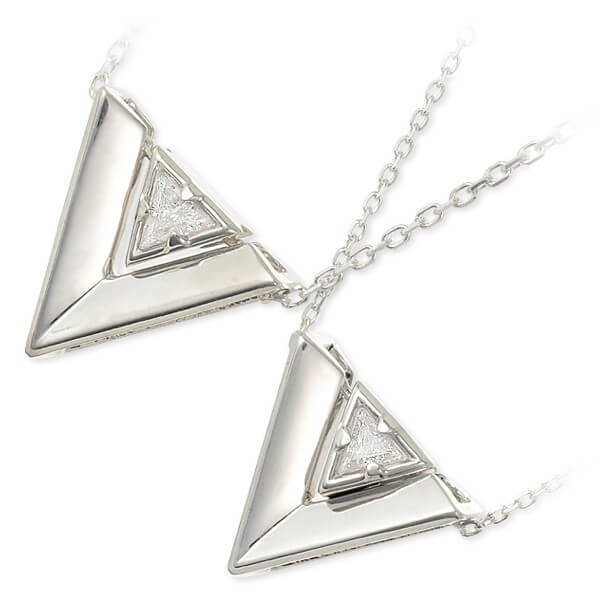 シルバーペアネックレス Blue Cat ペア カップル お揃い 誕生日 プレゼント ペアネックレス ブランド 大人 カップル 彼女 彼氏 誕生日 記念日 ギフ...