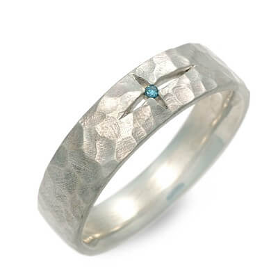 シルバーリング Blue Cat メンズ 彼氏 男性 誕生日 ギフト プレゼント