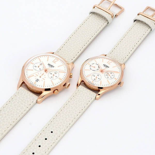 レザーウォッチ HENRY LONDON ペア カップル お揃い 誕生日 プレゼント