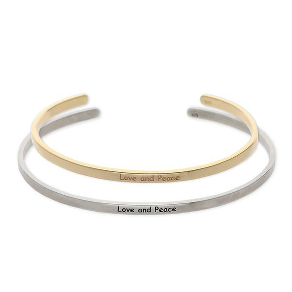 シルバー ペアバングル SAINTS ペア カップル お揃い 誕生日 プレゼント