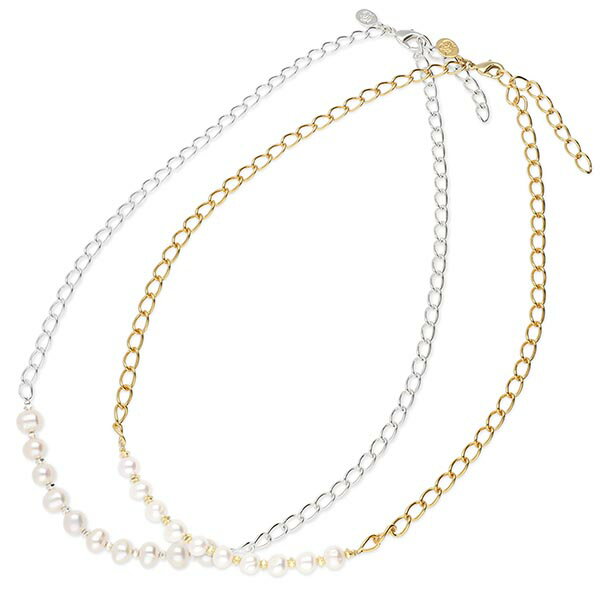 淡水パールネックレス SAINTS ペア カップル お揃い 誕生日 プレゼント ペアネックレス ブランド 大人 カップル シンプル