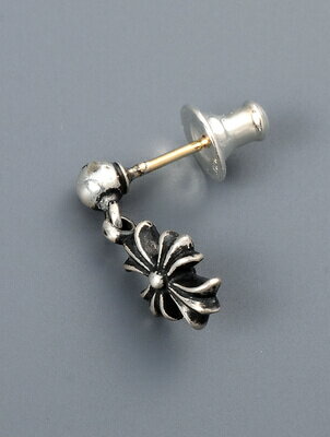 ピアス 片耳用 クロムハーツ シルバーEARRING TINY E CH PLUS 1 DROP Chrome Hearts メンズ 彼氏 男性 誕生日プレゼント ギフト