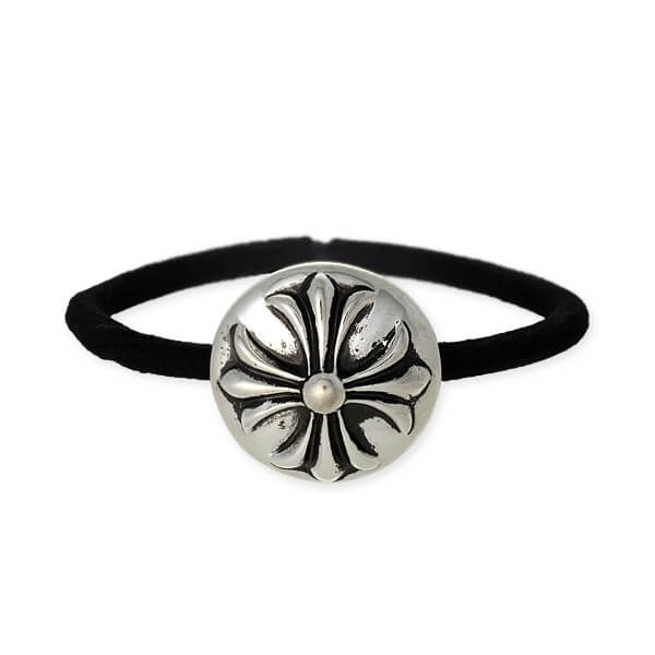 クロムハーツ ゴムブレスレット HAIRBAND SLV-TOP:CROSSB Chrome Hearts レディース 彼女 女性 誕生日プレゼント