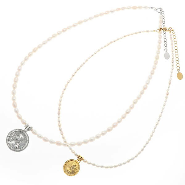 淡水パールペアネックレス SAINTS ペア カップル お揃い 誕生日 プレゼント ペアネックレス ブランド 大人 カップル シンプル