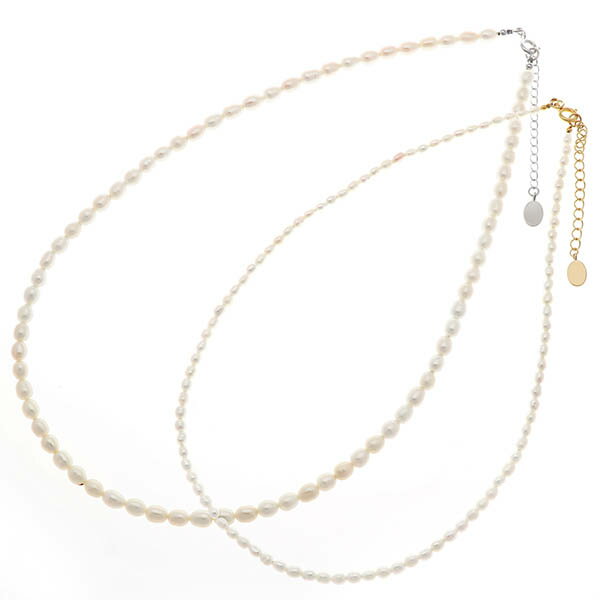 淡水パールペアネックレス SAINTS ペア カップル お揃い 誕生日 プレゼント ペアネックレス ブランド 大人 カップル シンプル