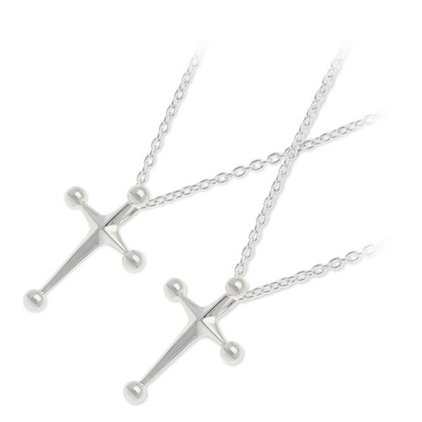 シルバーペアペンダント SPACE LAB ペア カップル お揃い 誕生日 ギフト プレゼント ペアネックレス ブランド 大人 カップル 彼女 彼氏 誕生日 記...