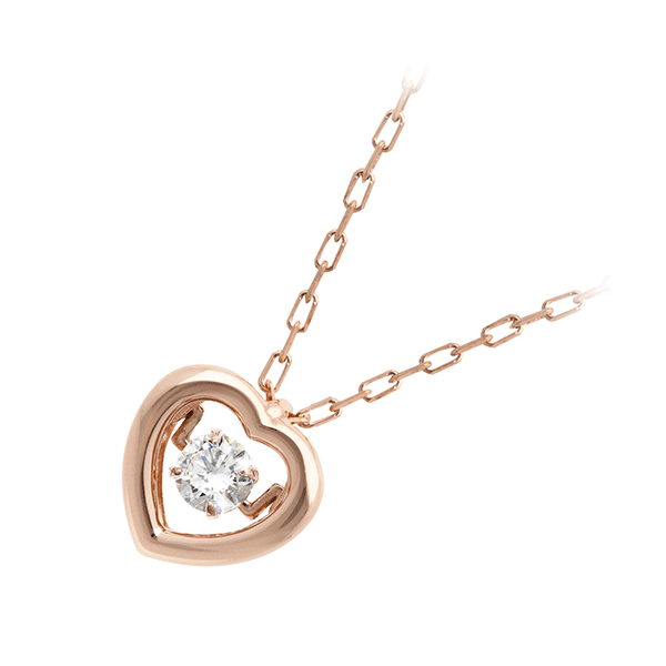 ピンクゴールドネックレス MOMAJ レディース 彼女 女性 誕生日 ギフト プレゼント(4.0)