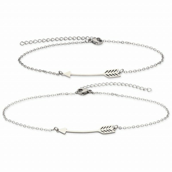 サージカルステンレスアンクレット Disc ペア カップル お揃い 誕生日 プレゼント