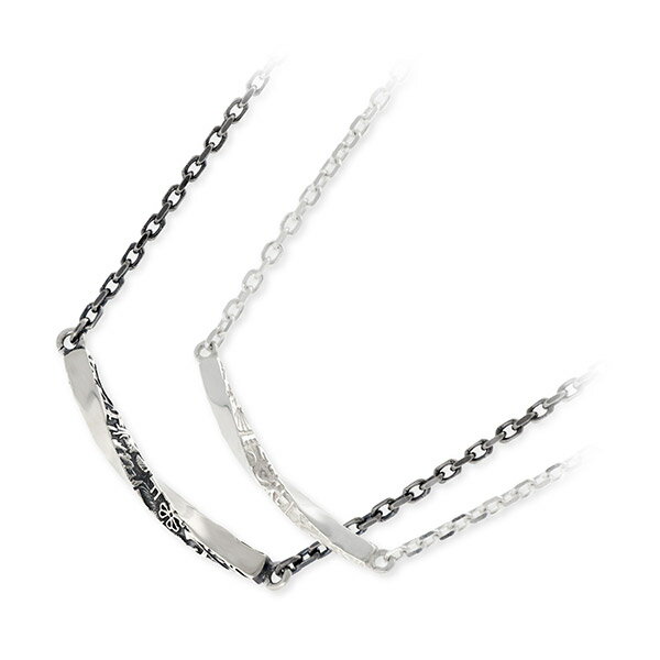 シルバーペアネックレス 大人 AQUA SILVER 刻印 名入れ ペア カップル お揃い 誕生日プレゼント ギフト ペアネックレス ブランド 大人 シンプル