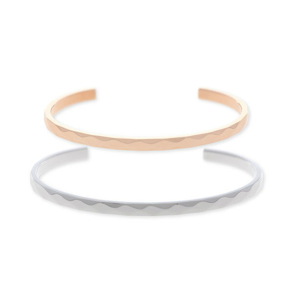 【当店限定】 ペアバングル ペアブレスレット ステンレス ライオンハート バングル 刻印 名入れ つけっぱなし 金属アレルギー対応 カップル お揃い 大人 シン...