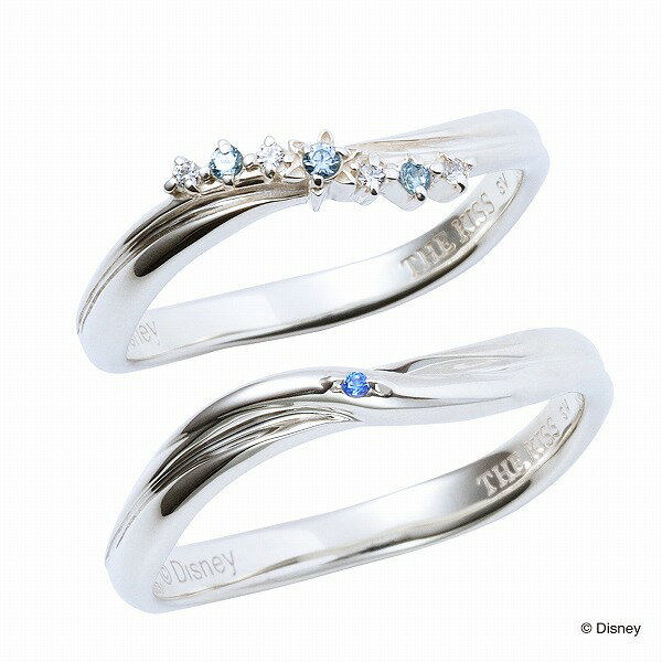 シルバーペアリング ザ・キッス THE KISS ペア カップル お揃い 誕生日プレゼント ギフト ペアリング カップル 2個セット