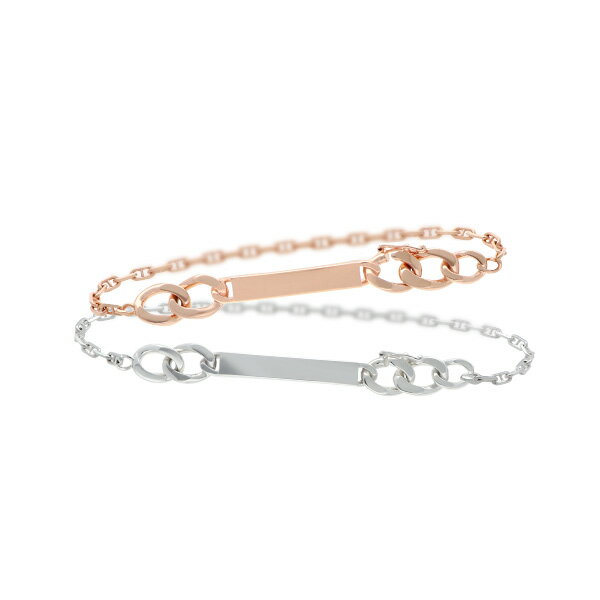 【当店限定】 ペアブレスレット シルバー 名入れ 刻印 Sweet Rose ペア カップル お揃い 大人 彼女 彼氏 女性 男性 誕生日プレゼント 記念日 S...