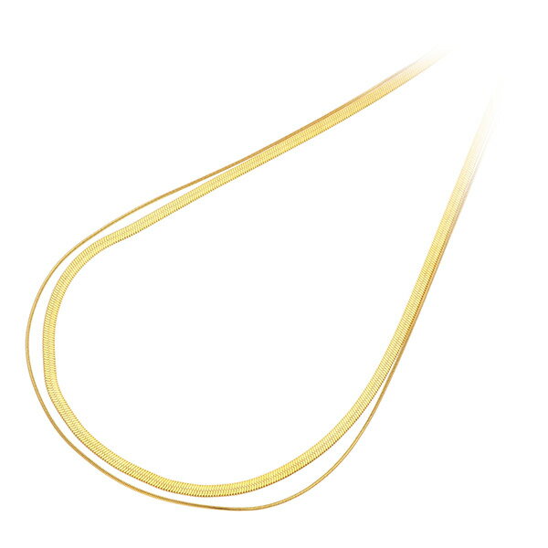 ステンレスネックレス vie つけっぱなし 金属アレルギー対応 シンプル レディースネックレス 彼女 女性 誕生日プレゼント ギフト