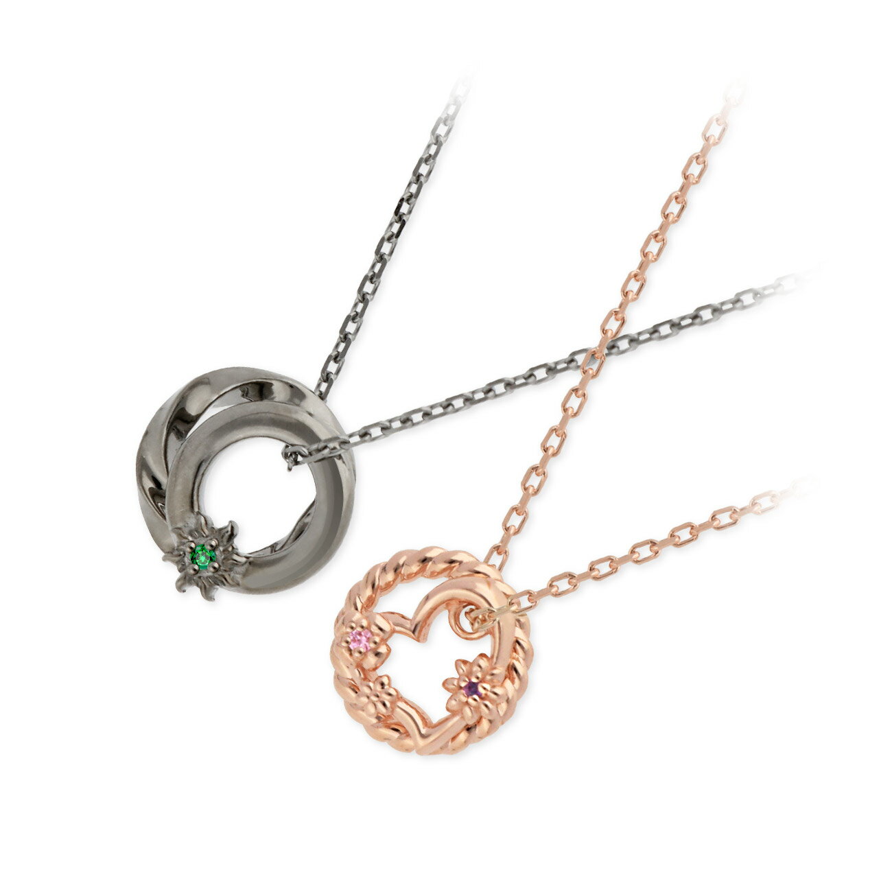 【ディズニー】シルバーペアネックレス ザ・キッス THE KISS ペア カップル お揃い 誕生日 プレゼント ペアネックレス ブランド 大人 カップル シンプ...