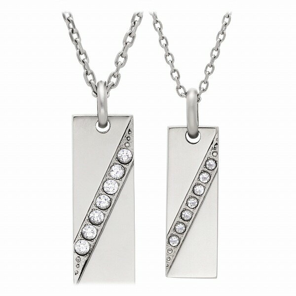 ライオンハート ペアネックレス ステンレス 金属アレルギー対応 ペアネックレス ブランド つけっぱなし LION HEART カップル お揃い 2個セット サー...