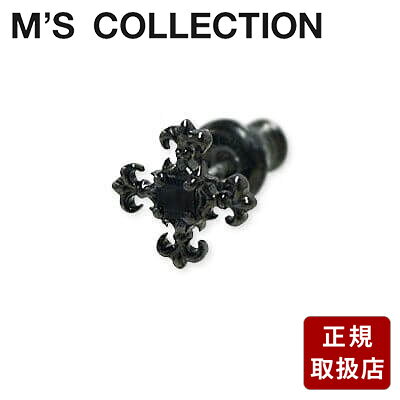 ピアス 片耳用 M's collection エムズコレクション シルバー ブラック 彼氏 メンズ プレゼント