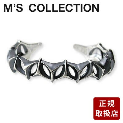 M's collection エムズコレクション シルバー ブレスレット ブラック 彼氏 メンズ プレゼント