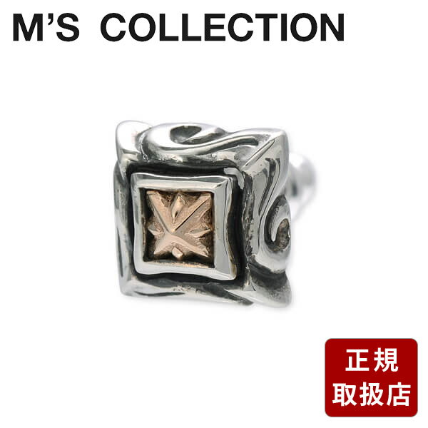 ブランドM's collection 品名 XE-017 素材 シルバーK10イエローゴールド サイズ 本体:約 9.0×9.0mmポスト:約 10.0mmポスト軸径:約 0.8mm重量:約 2.0g 備考 ※ピアス商品は衛生上の理由から、お客様都合による返品交換は受付けておりませんので予めご了承ください。※片耳用の販売となりますのでご注意ください。30周年記念特別モデル。スクエアフォルムのモチーフの真ん中にスタッズを配したスタッドピアス。曲線や凹凸のある立体的なデザインが光を巧みに捉え、存在感を放ちます。贈り物としてはもちろん、ご自分へのご褒美として。コレクションに加えて間違いなしのアイテムです。