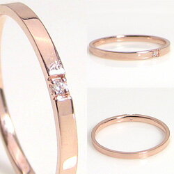 【楽天市場】一粒ダイヤモンドリング 指輪 レディース 18金 ゴールド K18 ピンキーリング 1号～ 単品 結婚指輪 婚約指輪 ブライダル