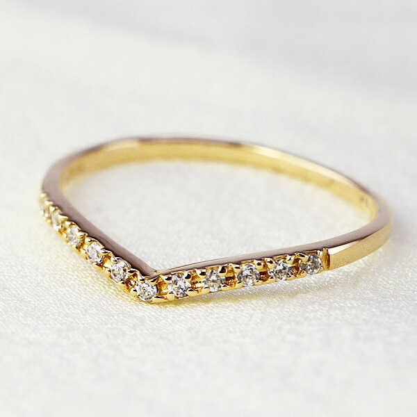 �����˥ƥ���� ������ V�饤�� ��������� �����˥ƥ� ��� 18�� ��� v�� ��ǥ����� ���� ����ץ� 11�� 0.07ct K18 ������� ...